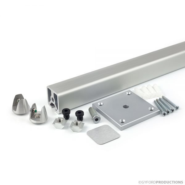 Gyford Décor Single Blade Sign Hardware Kit for 1/2" Thick Sign Material (plastic not included) SLK-BL-500